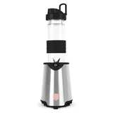 BERLINGERHAUS Mixer Smoothie Maker mit Flasche Matte Black Collection BH-9601 - Schwarz/Silber
