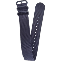 Sinn Textil Natoarmband 22mm BK50222217101200403A - schwarz