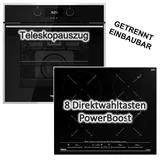 Teka Backofen HydroClean + Induktionskochfeld Power+