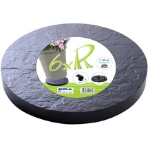 Eda Ø 40 x 4,5 cm Grau