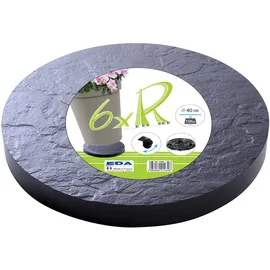 Eda Ø 40 x 4,5 cm Grau