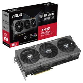 Asus TUF Gaming Radeon RX 7600 XT OC, TUF-RX7600XT-O16G-GAMING, 16GB GDDR6, HDMI, 3x DP (90YV0K20-M0NA00)
