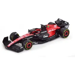 Bburago 18-38085B - Modellauto - F1 Alfa Romeo C43 '23 #77 Bottas (Maßstab 1:43) Formel 1