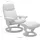Stressless Stressless® Relaxsessel »Consul« Set, Relaxsessel mit Hocker, mit Hocker, mit Classic Base, Größe L, Gestell Eiche braun