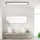 Selltec LED Panel 1x33W quadratisch schwarz
