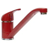 Wagner Einhebel Küchenarmatur Spültischarmatur Spüle Armatur Wasserhahn Rot