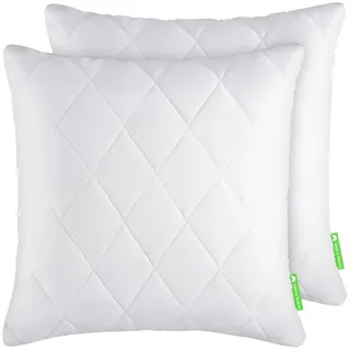 Gentle North Dekokissen 50 x 50 cm Weiß