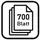 Herlitz Zettelkasten 700 Blatt transparent