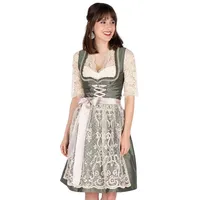 MarJo Dirndl Midi Dirndl 2tlg. - LOTTE - nadelgrün/creme grün 42