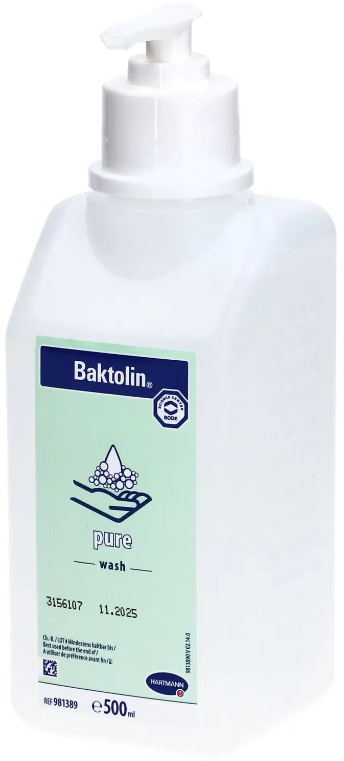 Baktolin pure Waschlotion mit Pumpe 500 ml