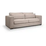 MID.YOU 3-Sitzer-Sofa Almera Beigebraun