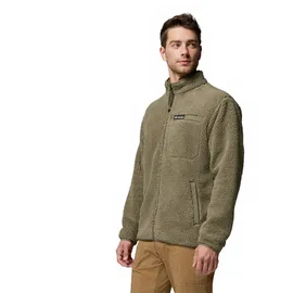 Columbia Rugged Ridge High Pile Full Zip Stone Green XL