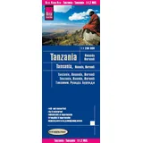 Reise Know-How Verlag Reise Know-How Landkarte Tansania, Ruanda, Burundi (1:1.200.000). Tanzania, Rwanda, Burundi / Tanzanie, Rouanda, Burundi / Tanzania, Ruanda, Burundi