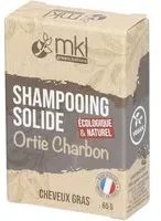 mkl SHAMPOOING SOLIDE 65 G - ORTIES CHARBON Shampooing g