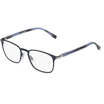 Boss 1043/IT Herren-Brille inkl. Gläser Vollrand Eckig Metall-Gestell 52mm/19mm/145mm, blau