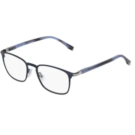 Boss 1043/IT Herren-Brille inkl. Gläser Vollrand Eckig Metall-Gestell 52mm/19mm/145mm, blau