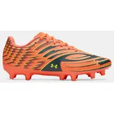 Under Armour Shadow Select 4 FG Jr orange high vis yellow (824) 4.5