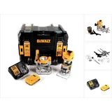 DeWalt DCW 604 D1 Akku Kombifräse 18V 55 mm + 1x Akku 2,0 Ah + 1x Schnellladegerät