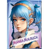dhamma verlag Manga Malbuch 52 Ausmalbilder