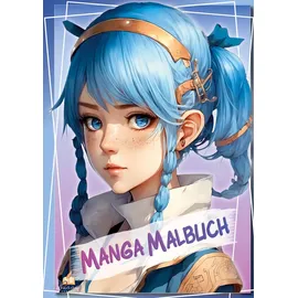 dhamma verlag Manga Malbuch 52 Ausmalbilder