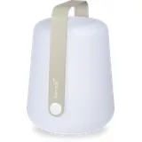 Fermob Dekoleuchte Aluminium H 38 cm Akku grau