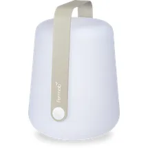 Fermob Dekoleuchte Aluminium H 38 cm Akku grau