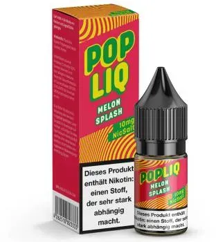 PopLiq Melon Splash NicSalt Liquid 10ml / 10mg