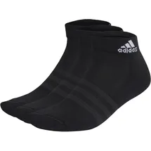 adidas Cushioned Sportswear Ankle 3er Pack Black / White 40-42