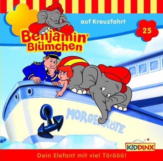 Benjamin Blümchen - 25 - Benjamin Blümchen Auf Kreuzfahrt - Benjamin Blümchen (Hörbuch)