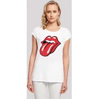 F4NT4STIC Extended Shoulder T-Shirt The Rolling Stones Zunge in