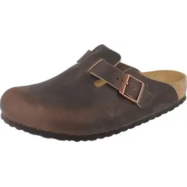 Birkenstock Boston Nubukleder geölt habana 41