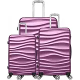 Cheffinger Koffer-Set 3-tlg. lila