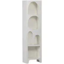 Woood Caz Regal 48 x 32 x 180 cm Weiß