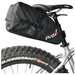 Satteltasche Rennrad Mountainbike Citybike – 4.8 Liter SCHWARZ 5 LITER