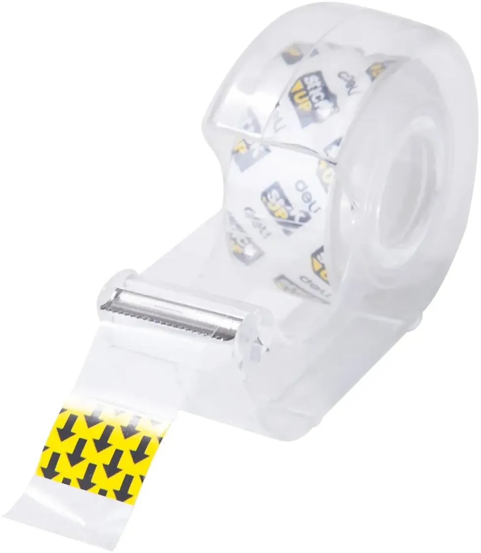 Deli EA30211 Schreibwaren-Klebeband 7,62 m Acryl Transparent 8 Stück(e)