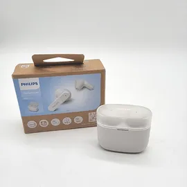 Philips TAT2139WT/00 True Wireless In Ear Bluetooth Headphones - Small Buds. Great Value Natural Sound. Dynamic bass, Pocket-Sized Charging case, Clear Calls - White