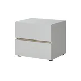 deinbett Nachtkommode ¦ grau ¦ Maße (cm): B: 50 H: 43 T: 40.0