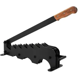 ECD Germany Handholzspalter Spanmesser Manueller Holzspalter Gusseisen Zunder Wandmontage