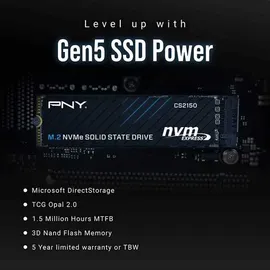 PNY CS2150 1TB M.2 - Grey