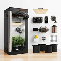 SPIDER FARMER Komplettset 70x70x160 cm Growbox Kit SF1000 mit GGS-Controller