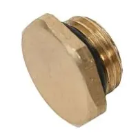 Schlösser Verschlussstopfen 0018360800001 Messing, DN 8, 1/4", mot O-Ring