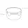 Tescoma Box FRESHBOX 0,8 Liter - rund