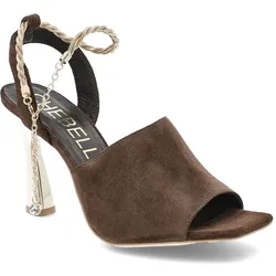 Braune Sandalen Chebello Modische Damenschuhe, 40
