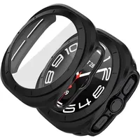 TECH-PROTECT Defense360 Hülle mit gehärtetem Glas Kompatibel mit Samsung Galaxy Watch Ultra 47 mm Schwarz