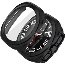 TECH-PROTECT Defense360 Hülle mit gehärtetem Glas Kompatibel mit Samsung Galaxy Watch Ultra 47 mm Schwarz
