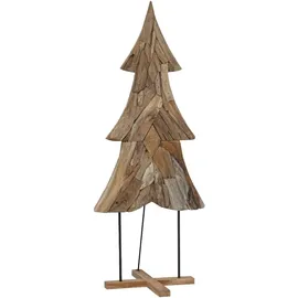vidaXL Weihnachtsbaum mit Ständer 180 cm Braun