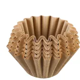 manhegari Korbfilterpapier, 50 Stk Korbfilter Kaffeefilter, Kaffeefilter Papier,Coffee Filter Paper Für Hausgemachten Kaffee Zu Hause, Kaffeeläden, Büros, Outdoor-Camping