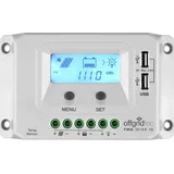 Offgridtec® PWM Pro Laderegler 12V/24V 10A USB