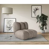 LeGer Home by Lena Gercke Sessel »Priya Loungesessel, moderne Steppung, auch in Bouclé«, perfektes Einzelstück, gemütlich und modern, B/T/H: 90/106/84 cm