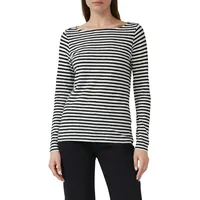 S.Oliver S.OLIVER, Langarmshirt mit Streifen Muster